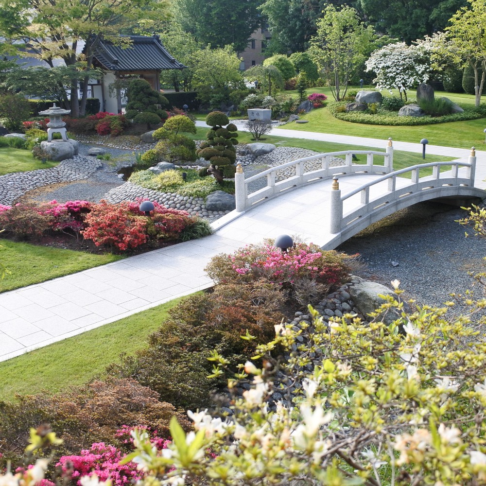 Zen garden at the EKO House of Japanese Culture