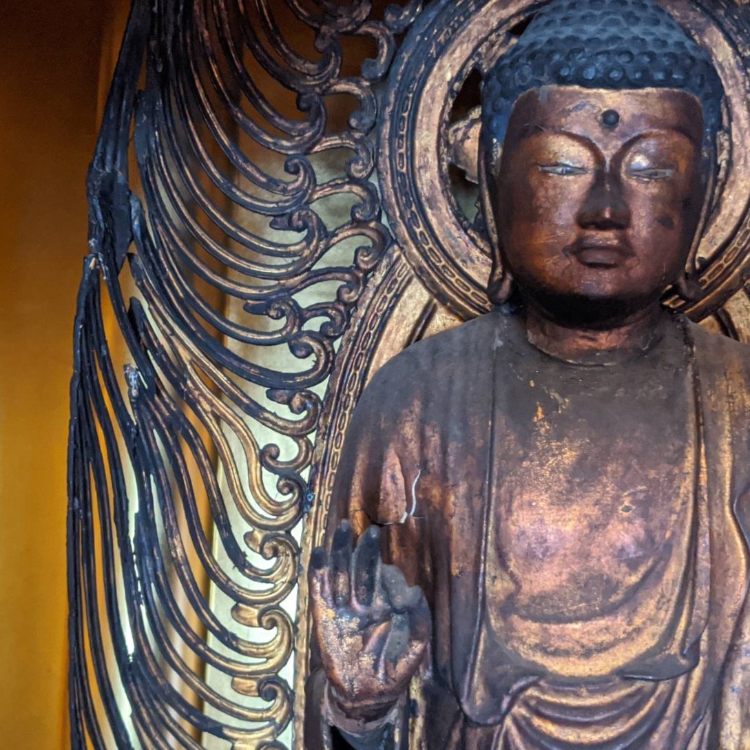 Buddhist temple at the EKO House of Japanese Culture